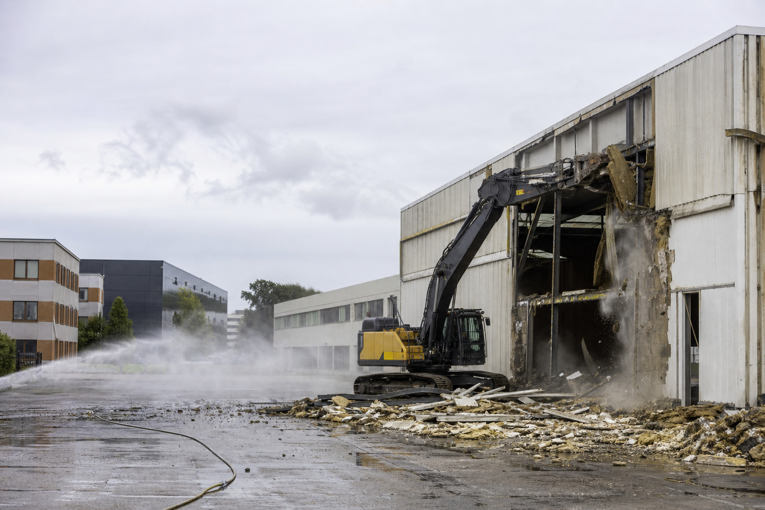Gewerbehalle Potsdam – Baustellenfoto 1