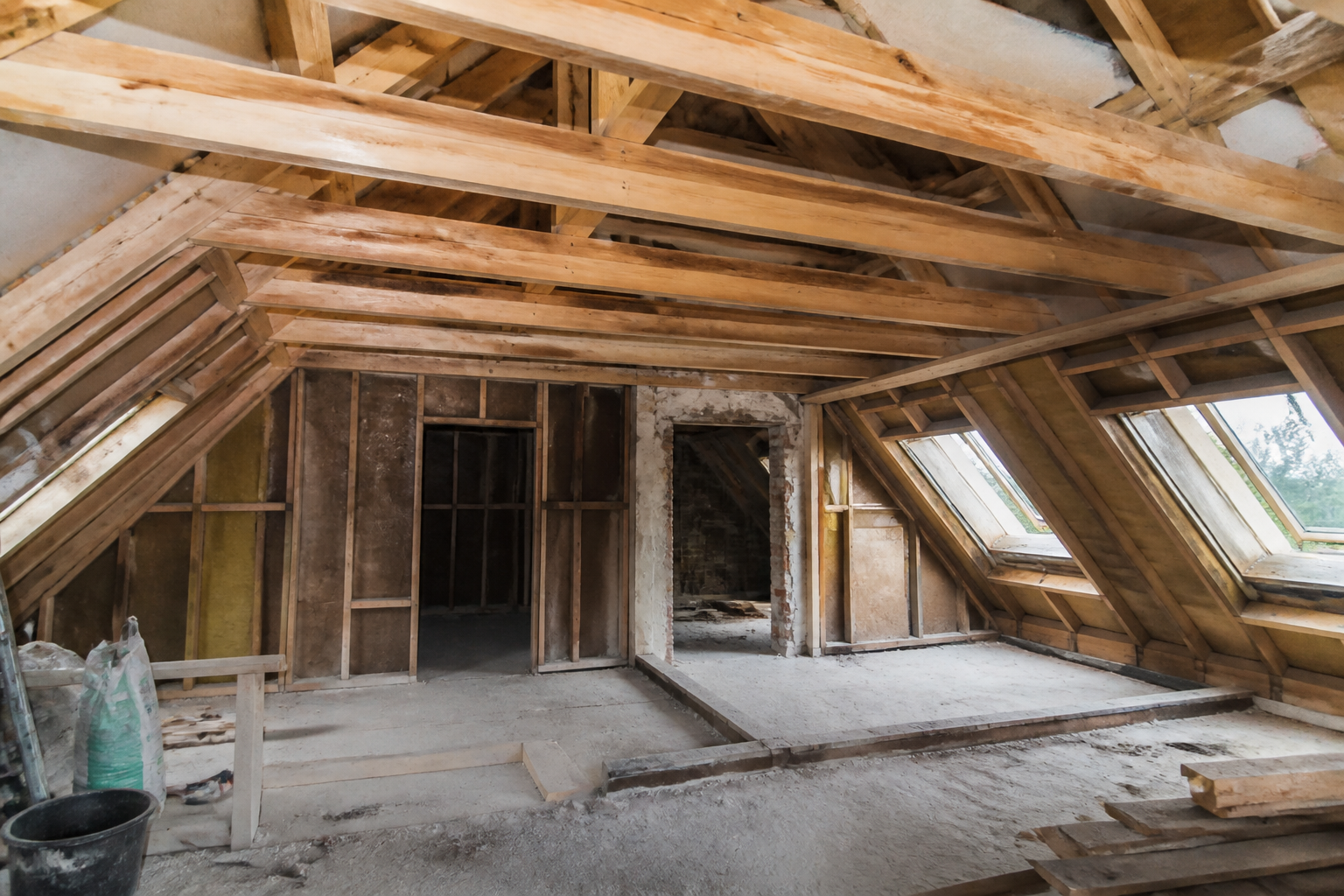Dachgeschossausbau – Referenzfoto 1
